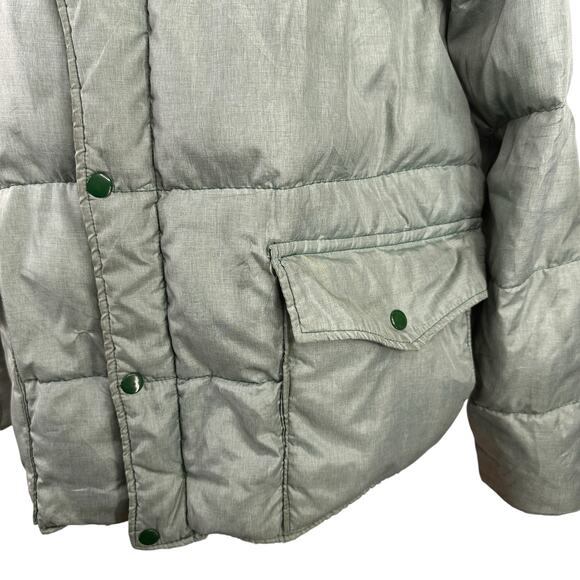 Stag Trail Country Vintage Green Bomber Puffer Jacket - Picture 3 of 8